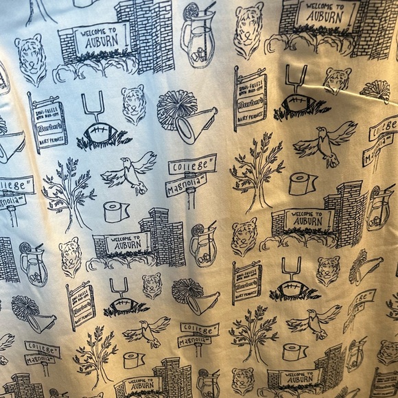 Clover + Bee Auburn print yoke tie dress - Picture 5 of 11